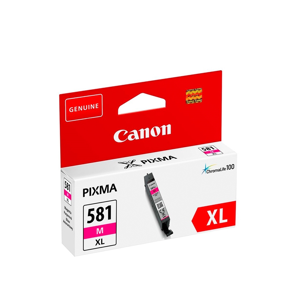 Canon Inkjet Ink CLI-581MXL Magenta (2050C001) (CANCLI-581MXL)