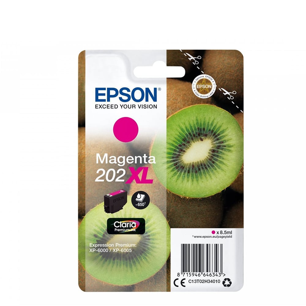 Epson Inkjet Ink 202XL Magenta (C13T02H34010) (EPST02H340)
