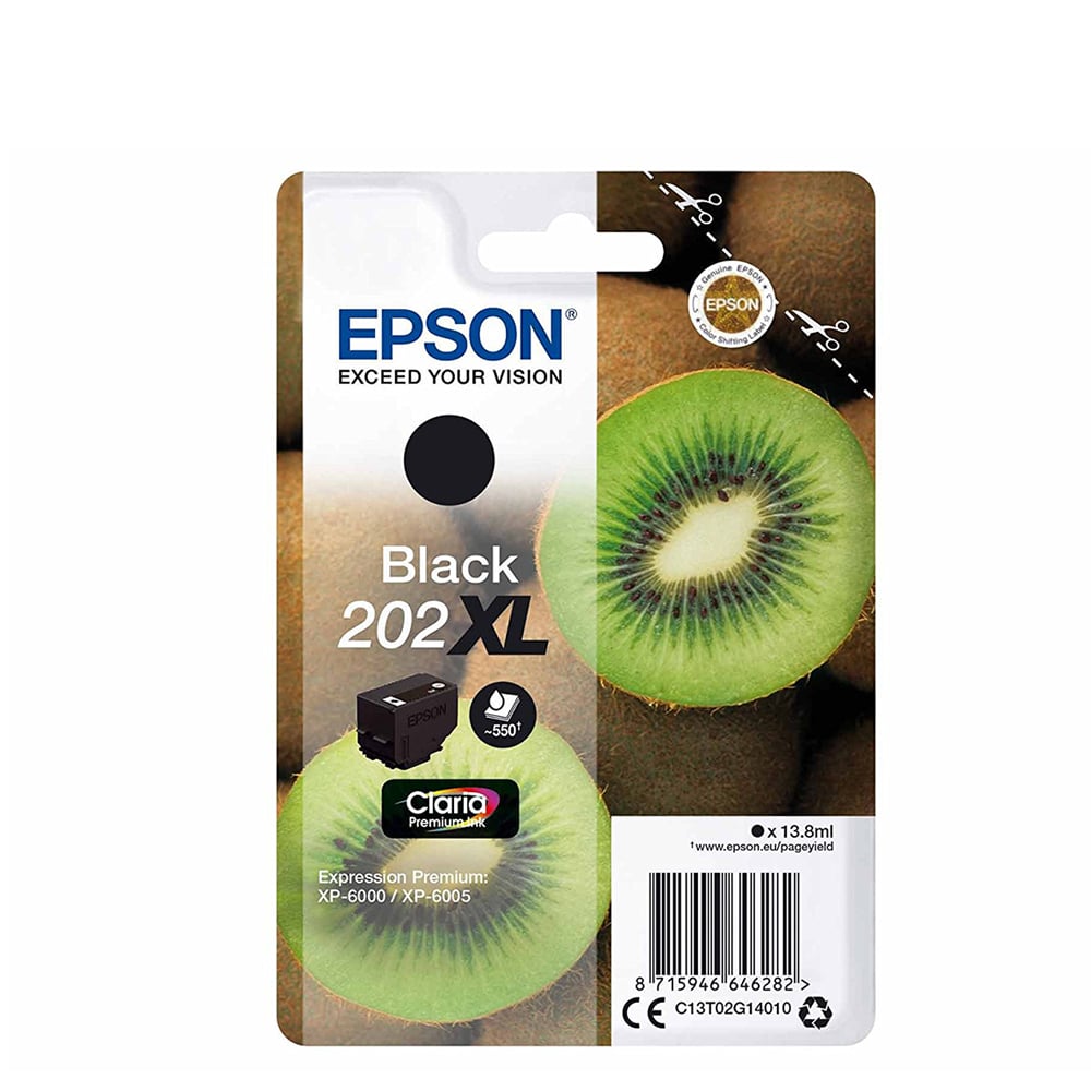 Epson Inkjet Ink 202XL Black (C13T02G14010) (EPST02G140)