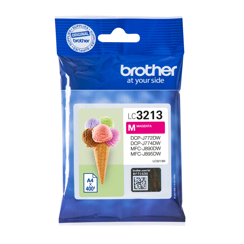 Brother Inkjet Ink LC-3213M Magenta (LC-3213M) (BRO-LC-3213M)