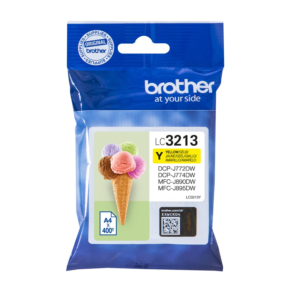 Brother Inkjet Ink LC-3213Y Yellow (LC-3213Y) (BRO-LC-3213Y)