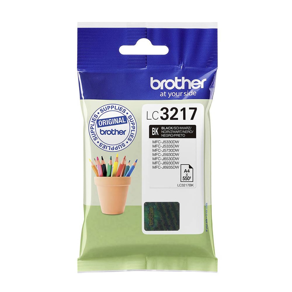 Brother Inkjet Ink LC-3217BK Black (LC-3217BK) (BRO-LC-3217BK)