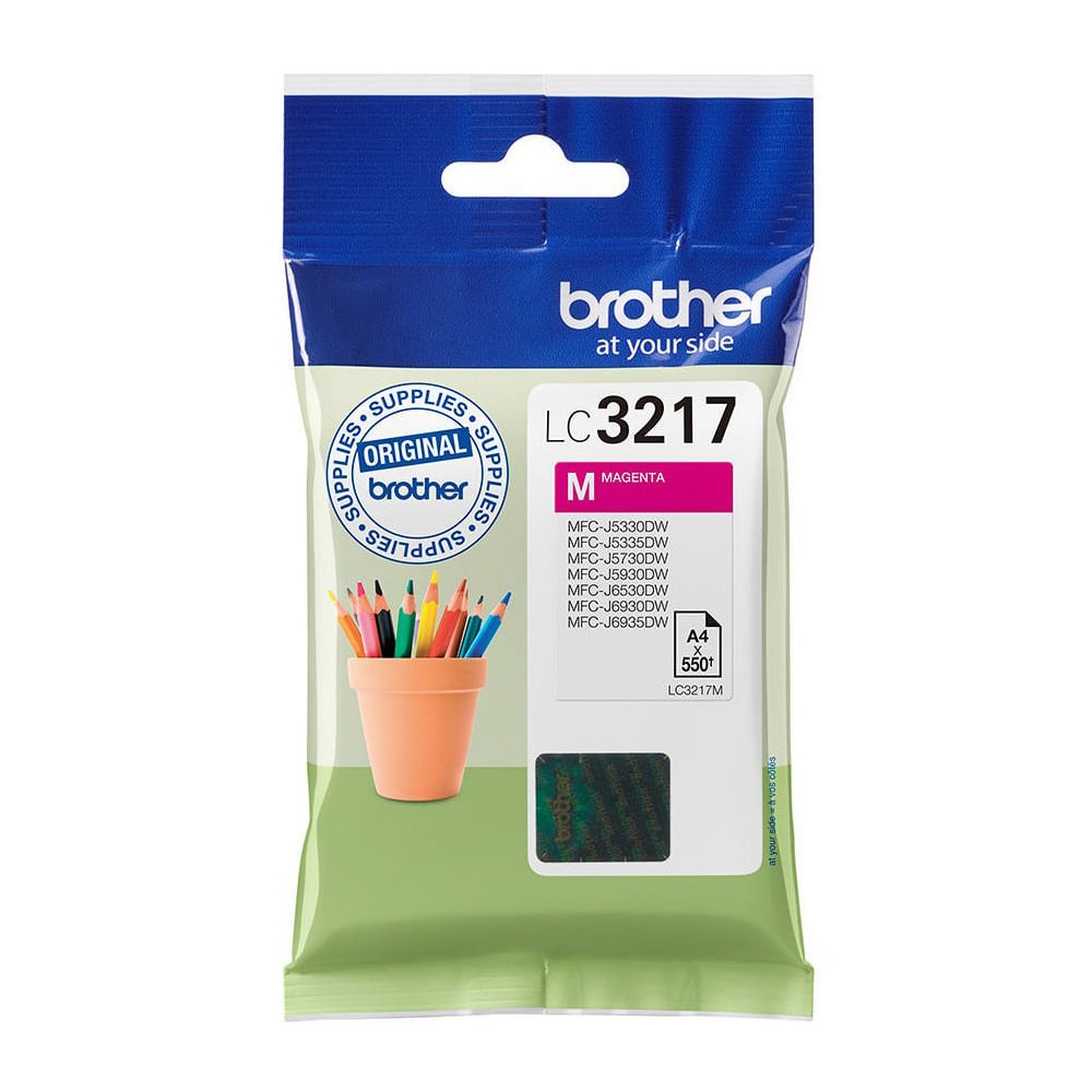 Brother Inkjet Ink LC-3217M Magenta (LC-3217M) (BRO-LC-3217M)