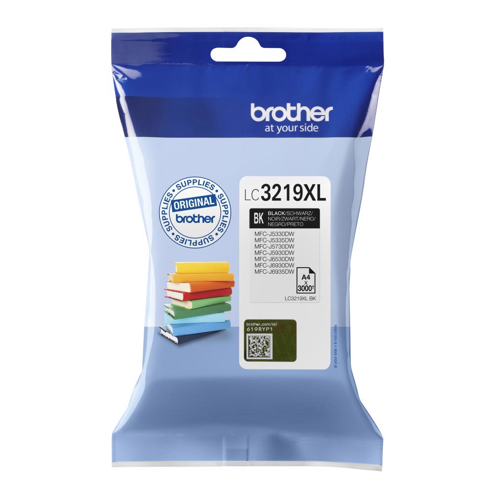 Brother Inkjet Ink LC-3219XLBK Black HC (LC-3219XLBK) (BRO-LC-3219XLBK)