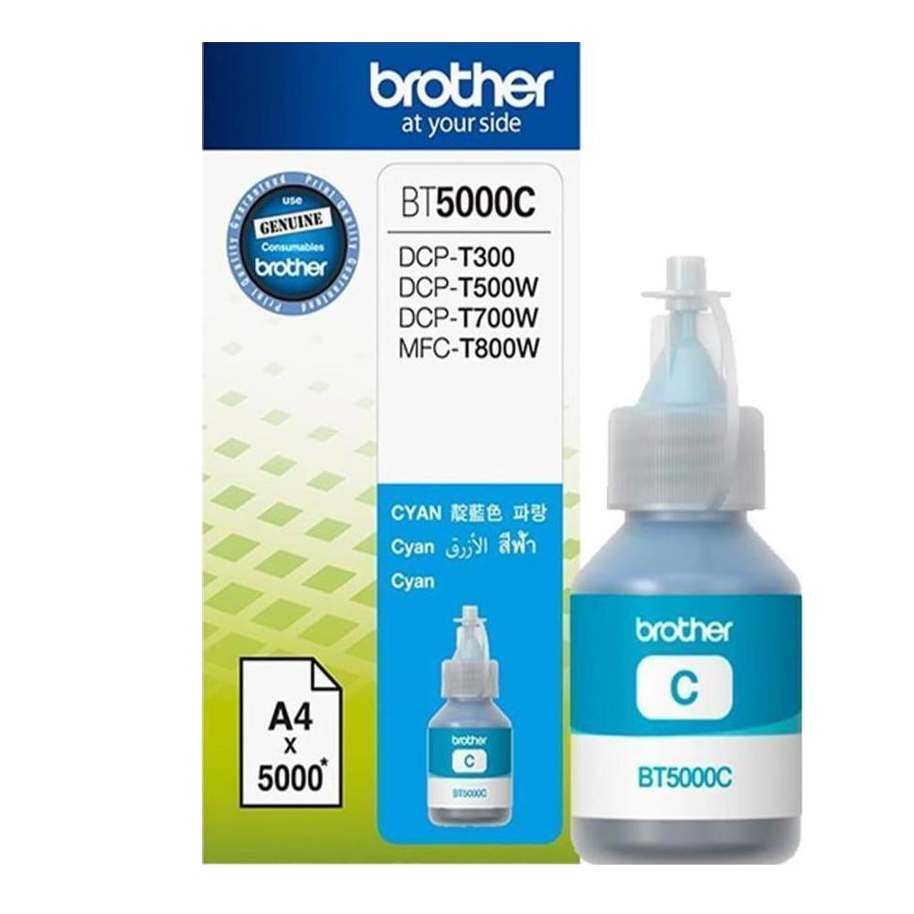 Brother Inkjet Ink BT-5000C Cyan (BT5000C) (BRO-BT-5000C)