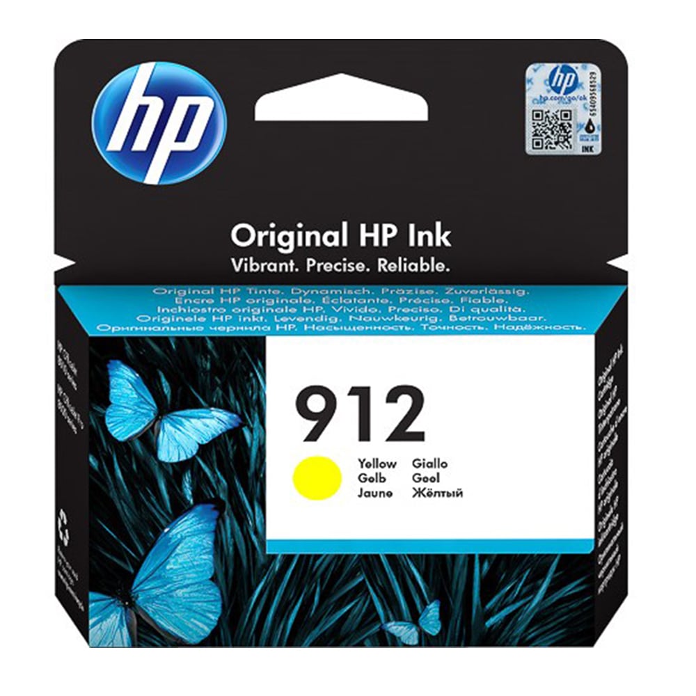 HP Inkjet No.912 Yellow Ink (3YL79AE)