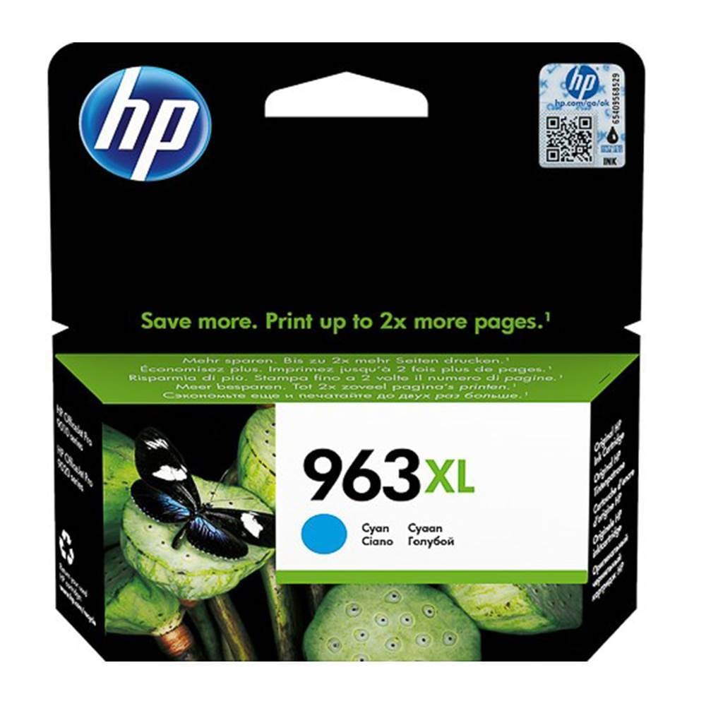 HP Inkjet Ink No.963XL HC Cyan (3JA27AE)