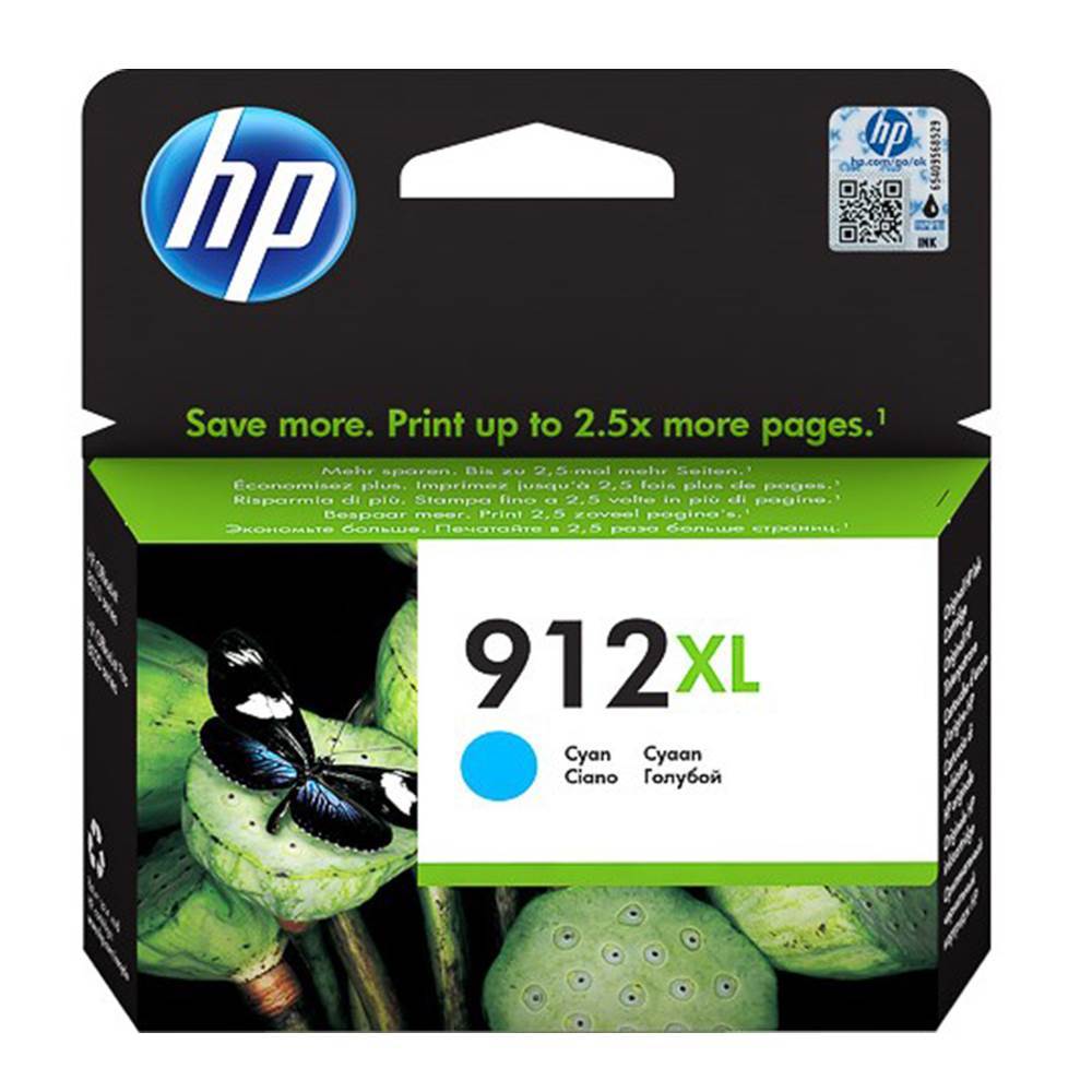 HP Inkjet Ink No.912XL Cyan (3YL81AE) (HP3YL81AE)