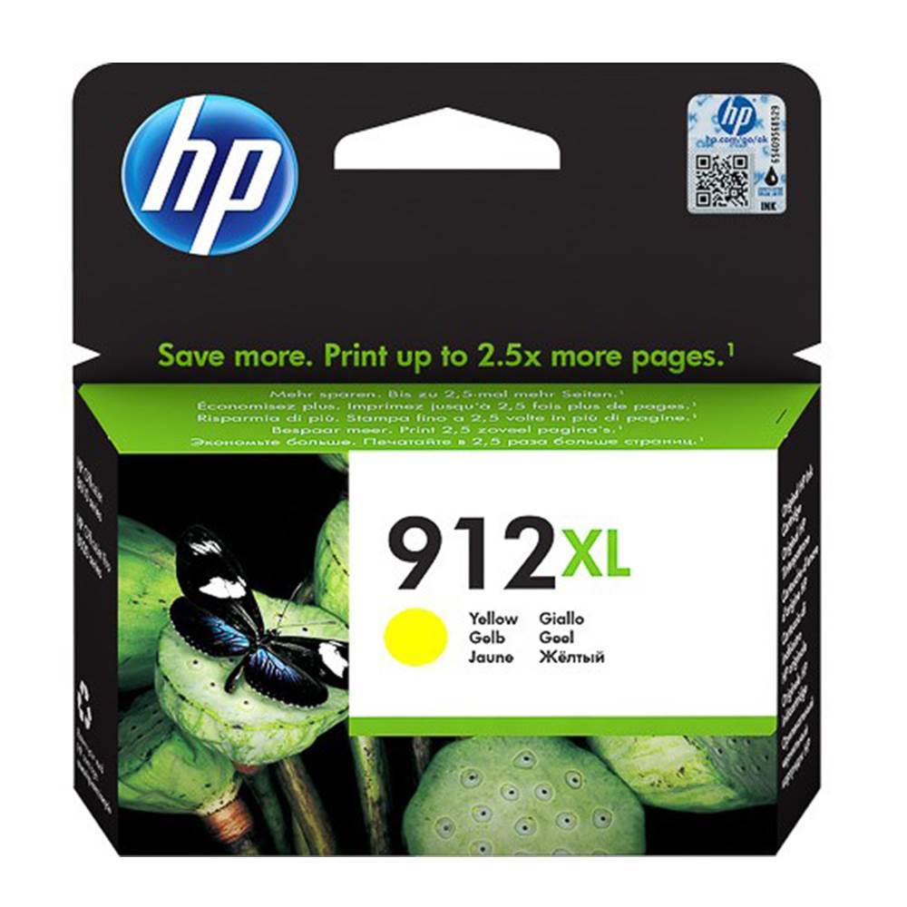 HP Inkjet Ink No.912XL Yellow (3YL83AE)