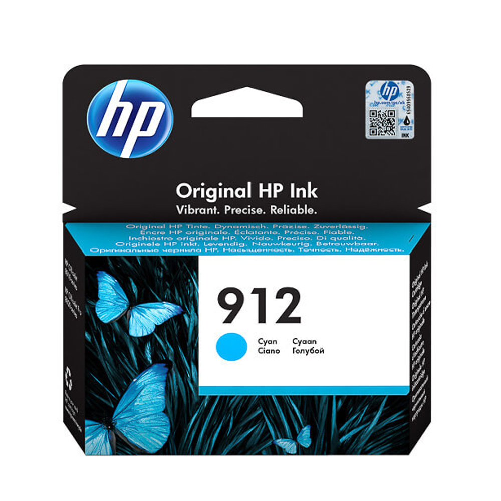 HP Inkjet Ink No.912 Cyan (3YL77AE) (HP3YL77AE)