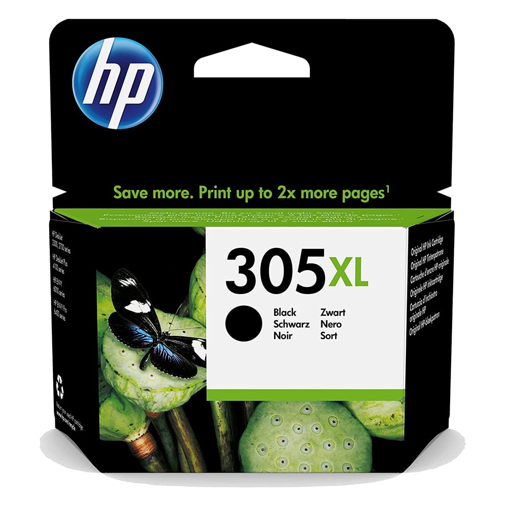 HP Inkjet Cartridge No.305XL Black (3YM62AE)