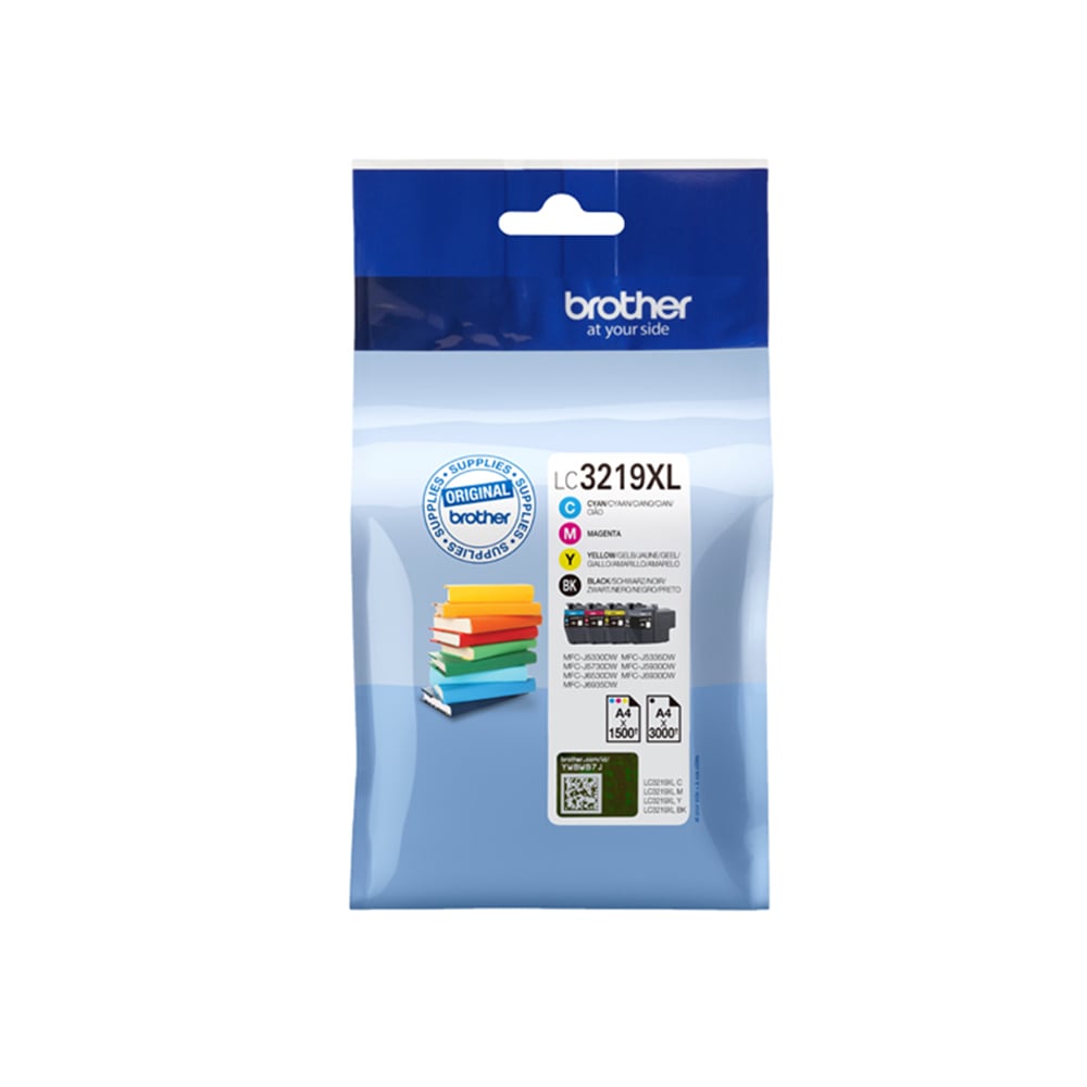 Brother Inkjet Ink LC-3219XLVP Multipack (LC-3219XLVP) (BRO-LC-3219XLVP)