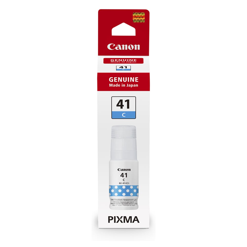 Canon Inkjet Ink GI-41 Cyan (4543C001) (CANGI-41C)