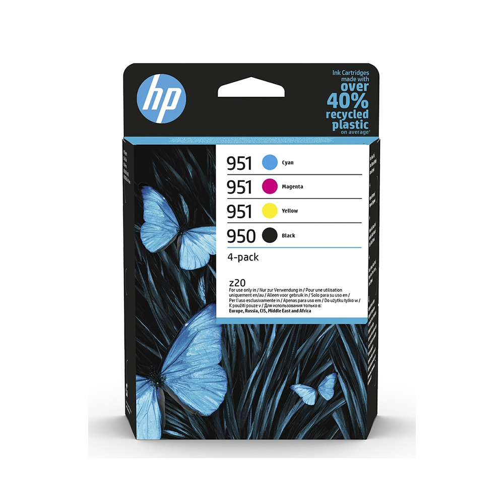 HP Inkjet Ink 950/951 4-Pack Black/CMY (6ZC65AE)