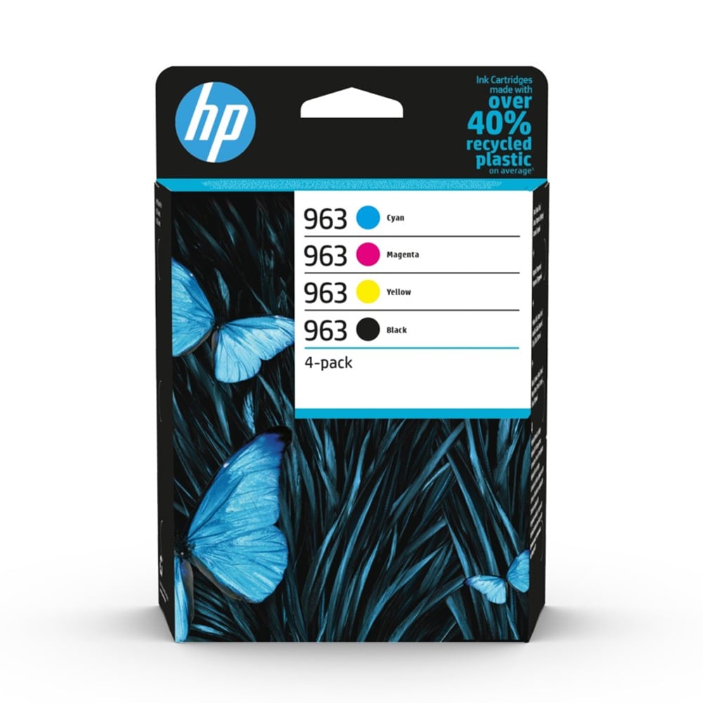HP Inkjet Ink 963 4-Pack CMYK (6ZC70AE)