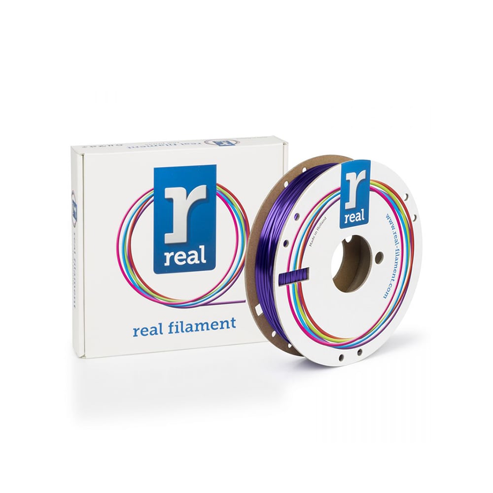 REAL PLA 3D Printer Filament - Satin Sage Purple - spool of 0.5Kg - 1.75mm (REALPLASATINSAGE500MM175)