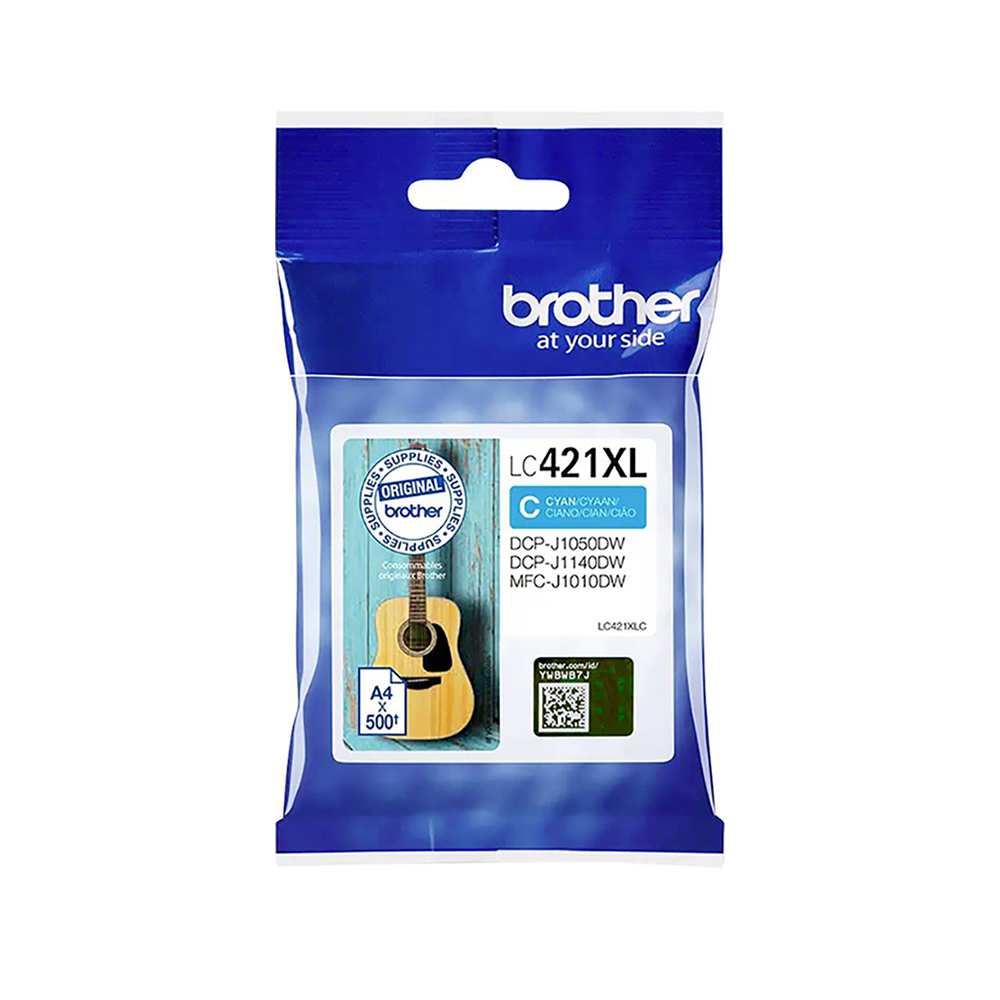 Brother Inkjet Ink LC-421C XL Cyan (LC421XLC) (BRO-LC-421XLC)