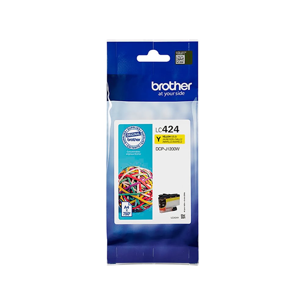 Brother Inkjet Ink LC424Y Yellow (LC424Y) (BRO-LC-424Y)