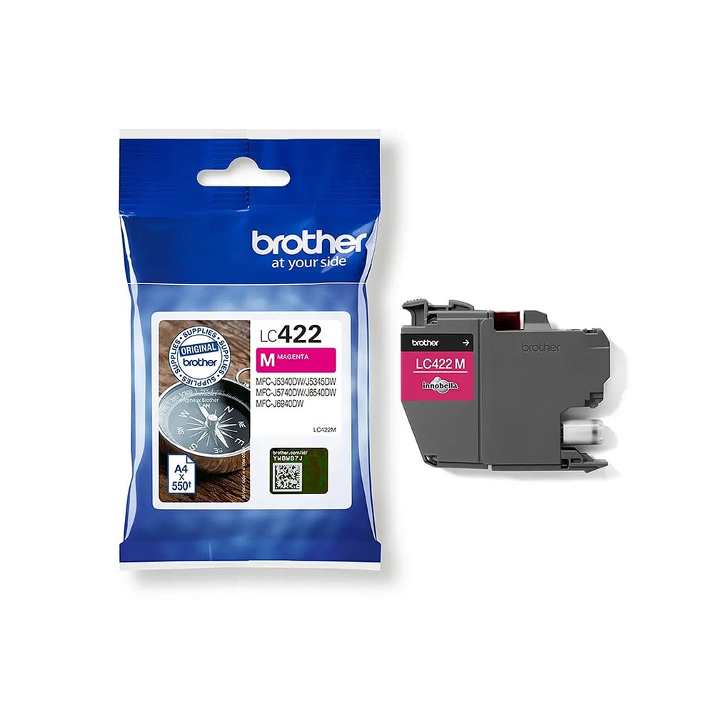 Brother Inkjet LC Magenta Cartridge (LC422M)