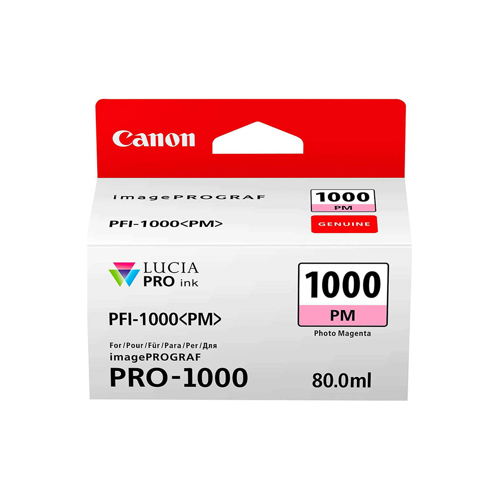 Canon Inkjet Ink PFI1000PM Photo Magenta (0551C001) (CANPFI-1000PM)