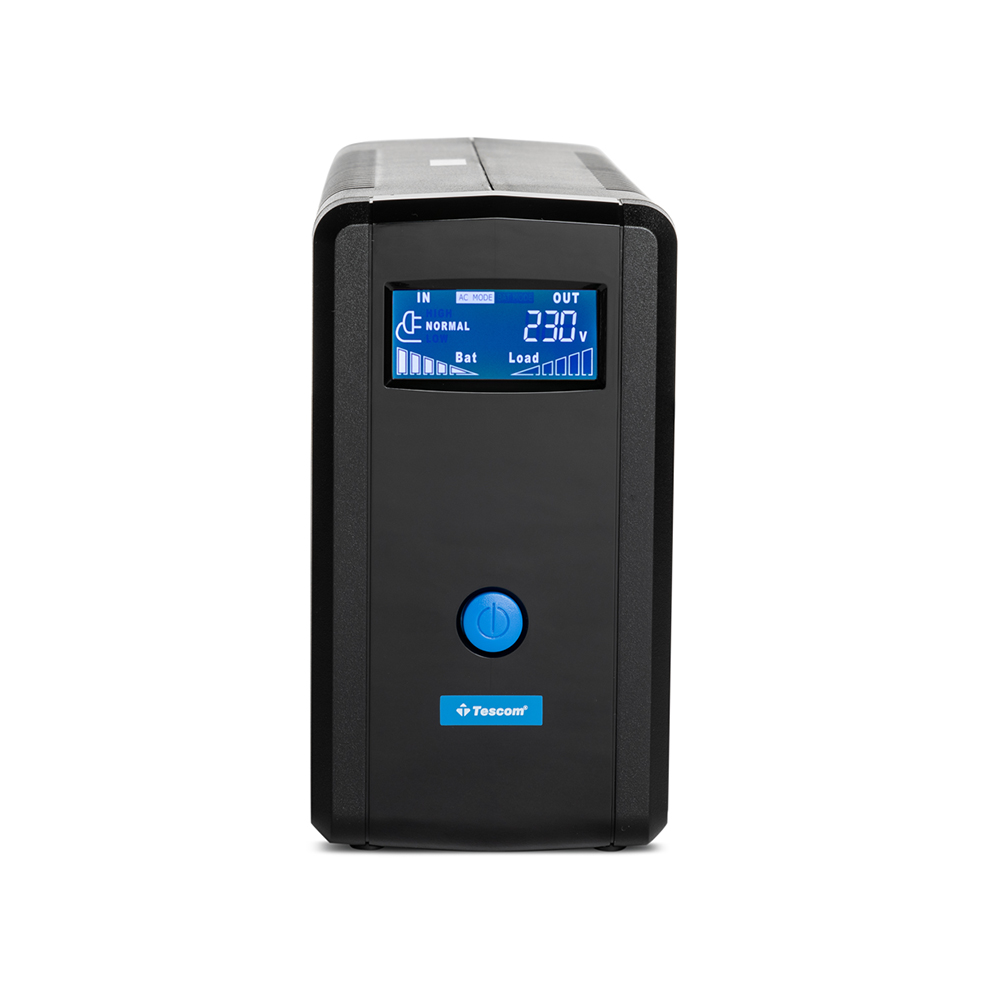 Tescom Leo Plus LCD 650AP Line Interactive UPS (UPS.0785) (TSLCD650AP)