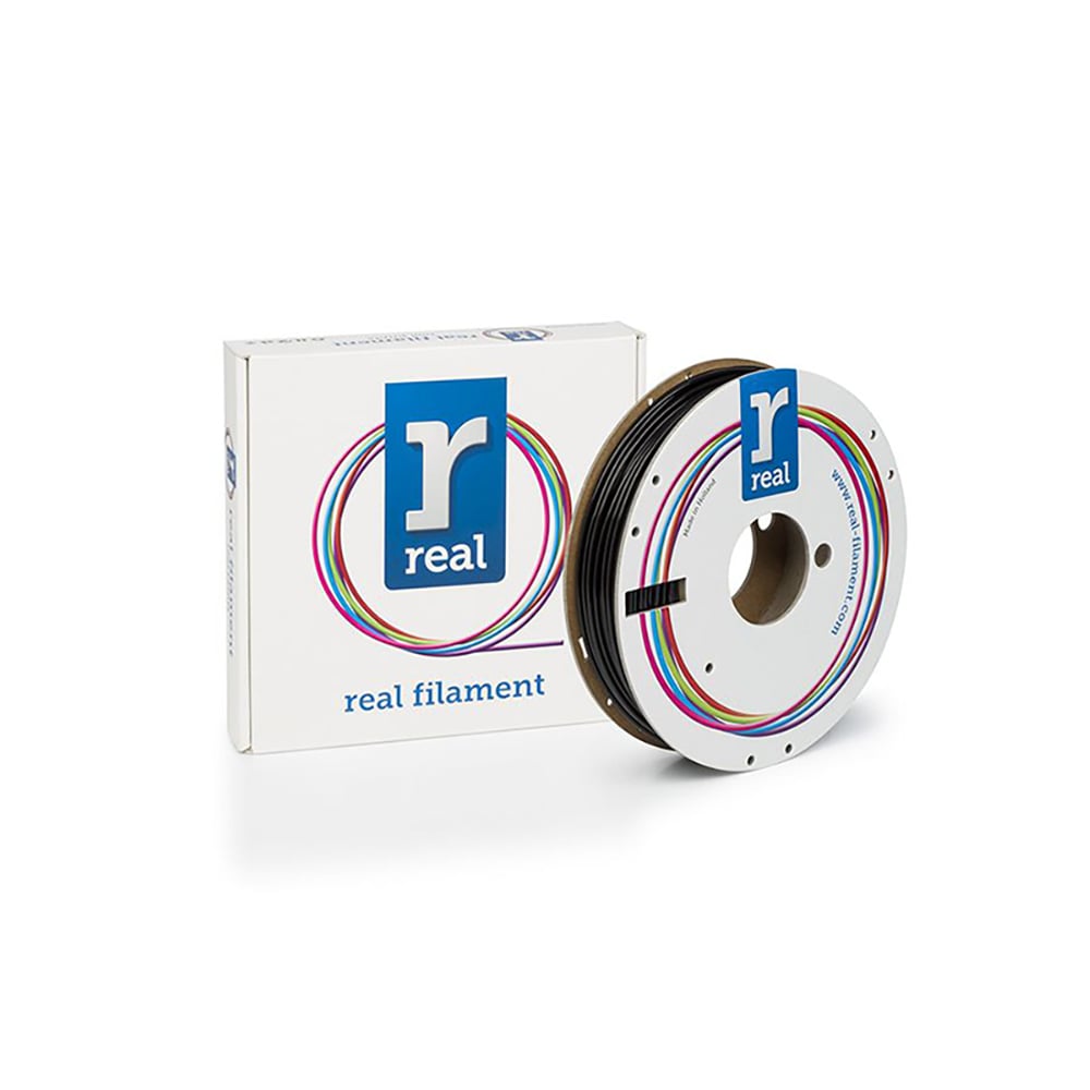 REAL PLA 3D Printer Filament - Black - spool of 0.75Kg - 2.85mm