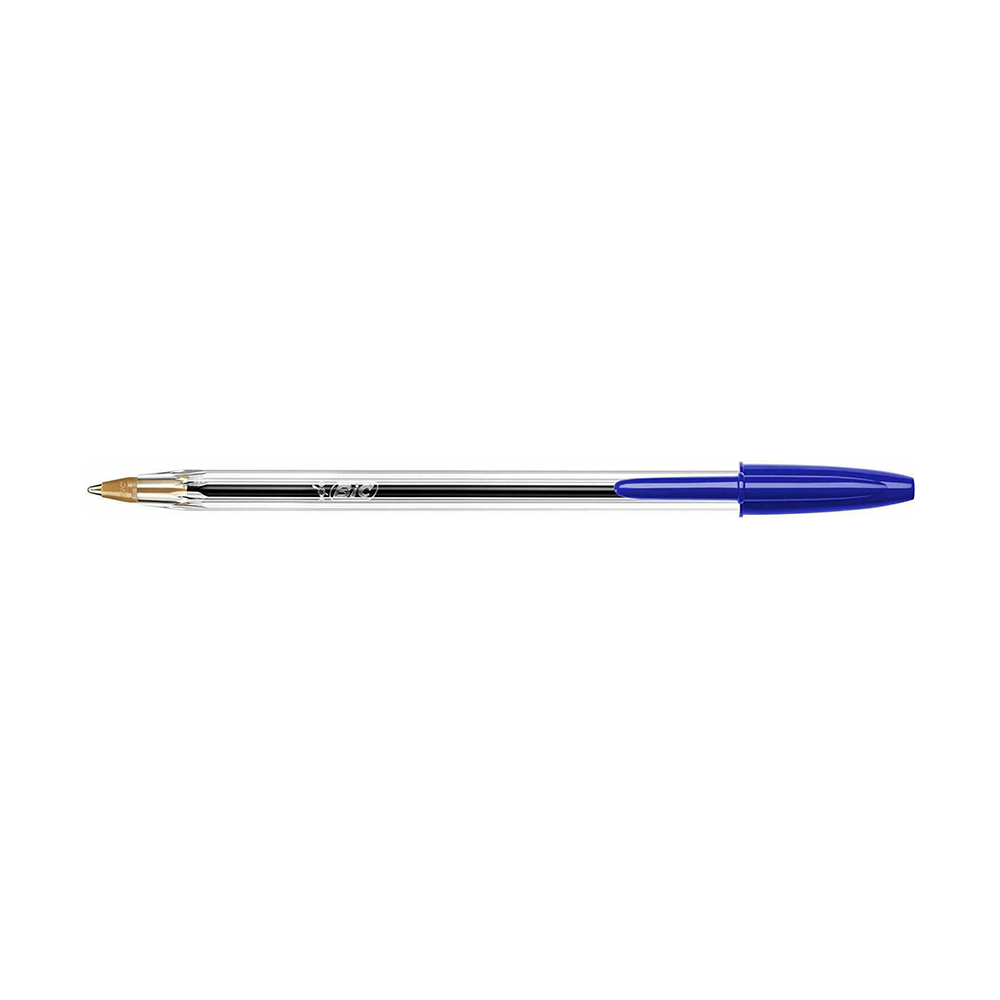 Bic Ballpoint Pen 1.0mm with Blue Ink Cristal Original (847898) (BIC847898)