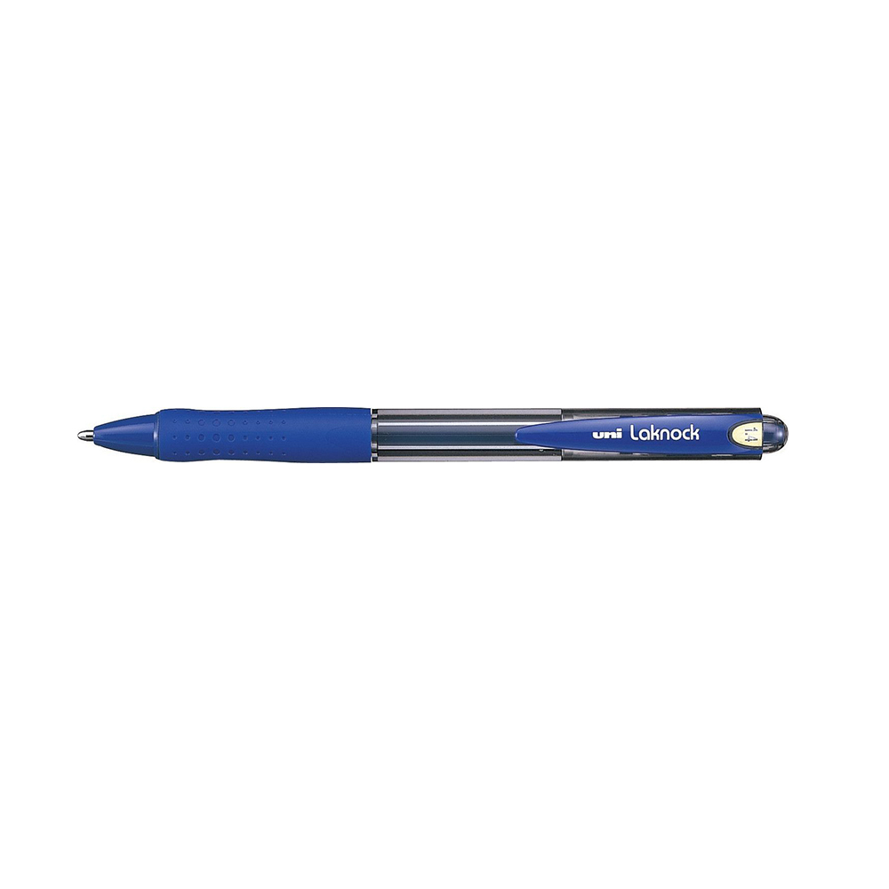 Uni-Ball Pen Sn-100 Laknock Button 1.4 Blue (SN10014BL) (UNISN10014BL)