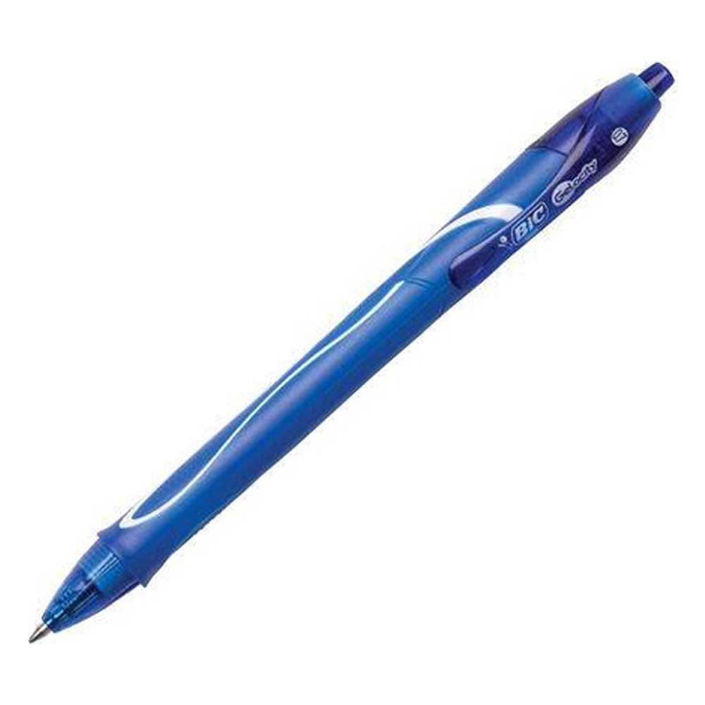 Bic Pen 0.7mm with Blue Ink Gel-ocity Quick Dry (950442) (BIC950442)