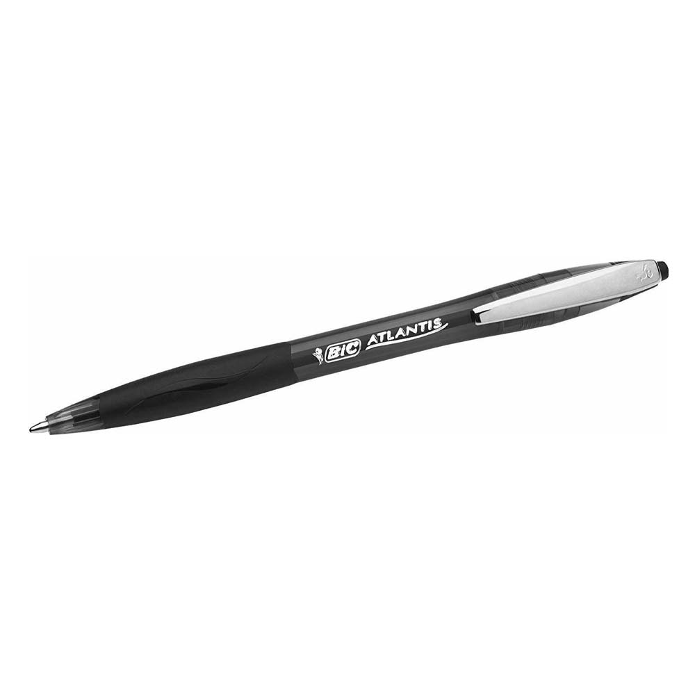 Bic Ballpoint Pen 1.0mm with Black Ink Atlantis Soft (902133)