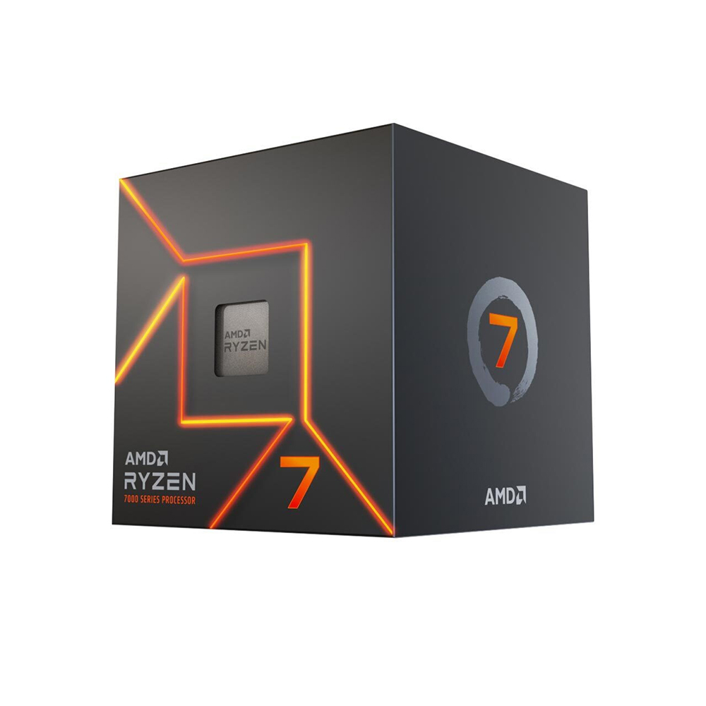 AMD Ryzen 7 7700 Box AM5 Processor (3.8GHz) (100-100000592BOX) (AMDRYZ7-7700)