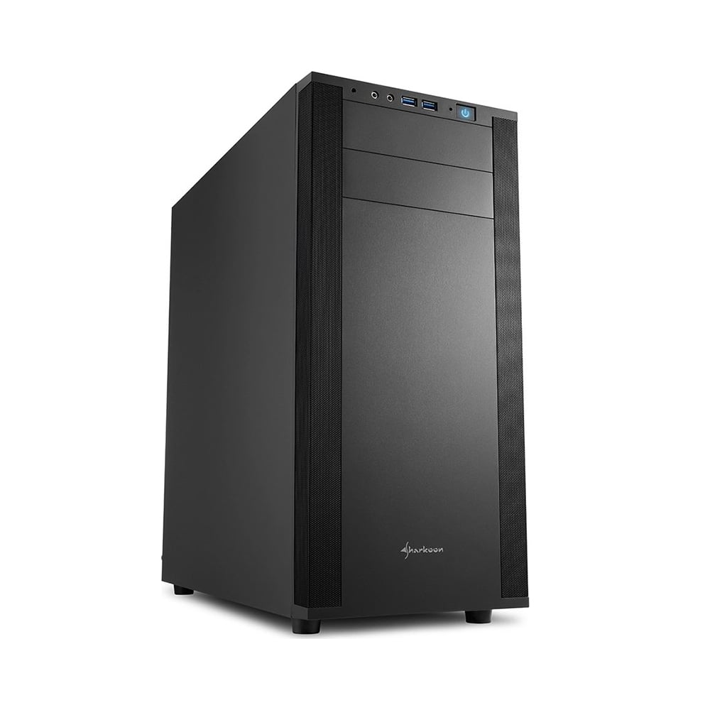 Sharkoon M25-V Midi Tower PC Case Black (10415879) (SHR10415879)