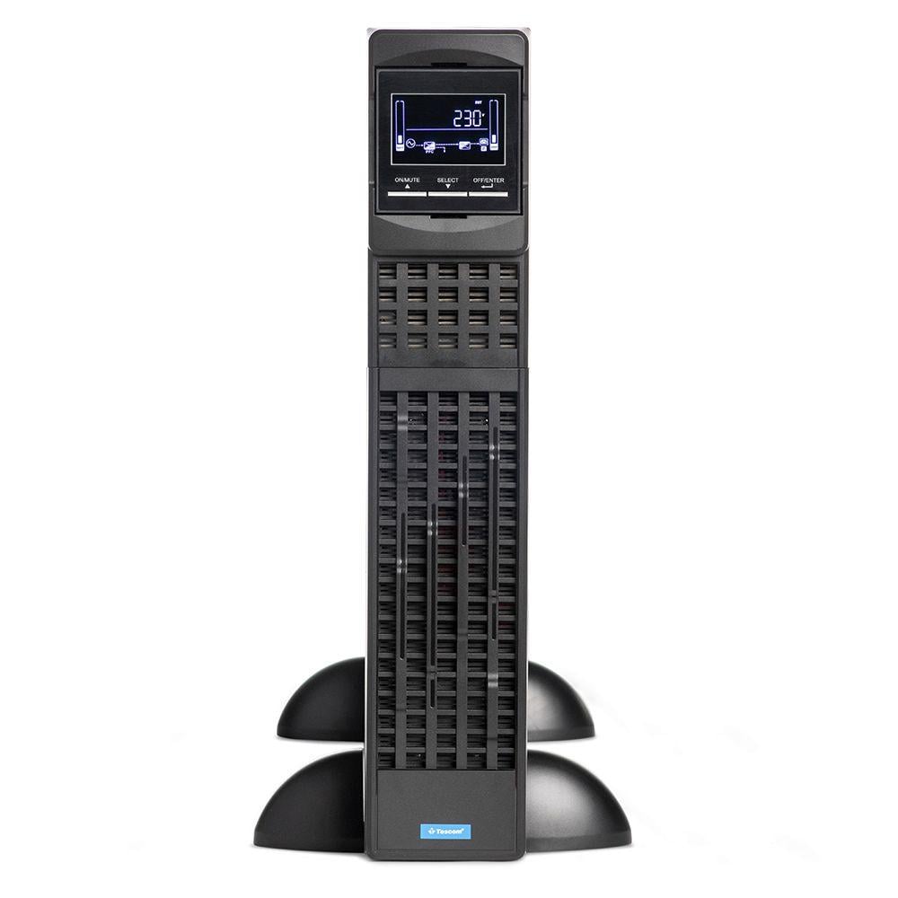 Tescom Online UPS 1101SRT PRIME Plus 1KVA/1000W RACK TYPE LCD with 2 x 12V 9Ah schuko (UPS.0741) (TSUPS0741)