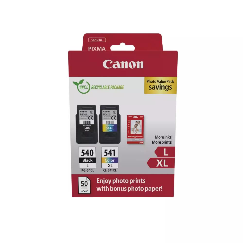 Canon Inkjet Ink PG-540L/CL-541XL Ph.Value Pack (5224B012) (CANPG-540LPVP)