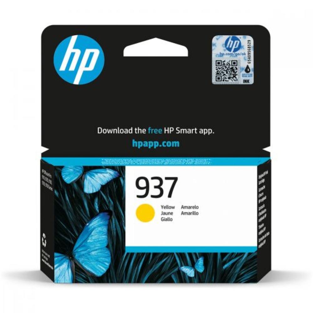 HP Inkjet No.937 Yellow Ink (4S6W4NE)
