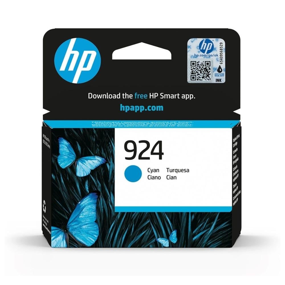 HP Inkjet Ink No.924 Cyan (4K0U3NE)