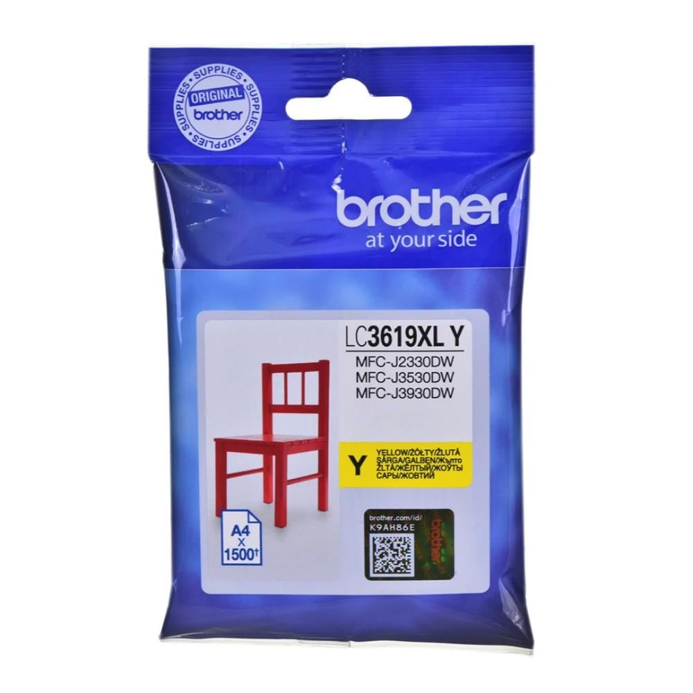 Brother Μελάνι Inkjet LC-3619XLY Yellow (LC3619XLY) (BRO-LC-3619XLY)