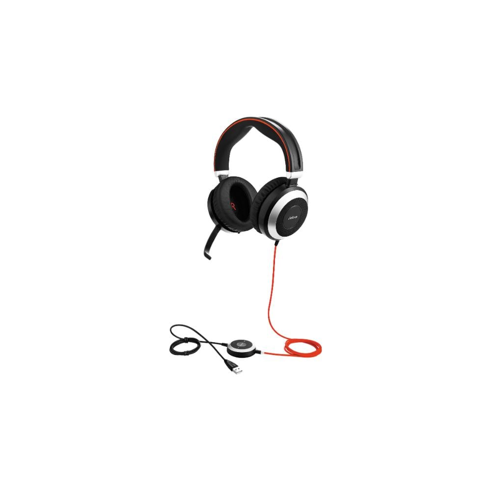 Jabra Evolve 80 UC Duo Anc USB &amp; Jack (7899-829-209) (JAB7899-829-209)