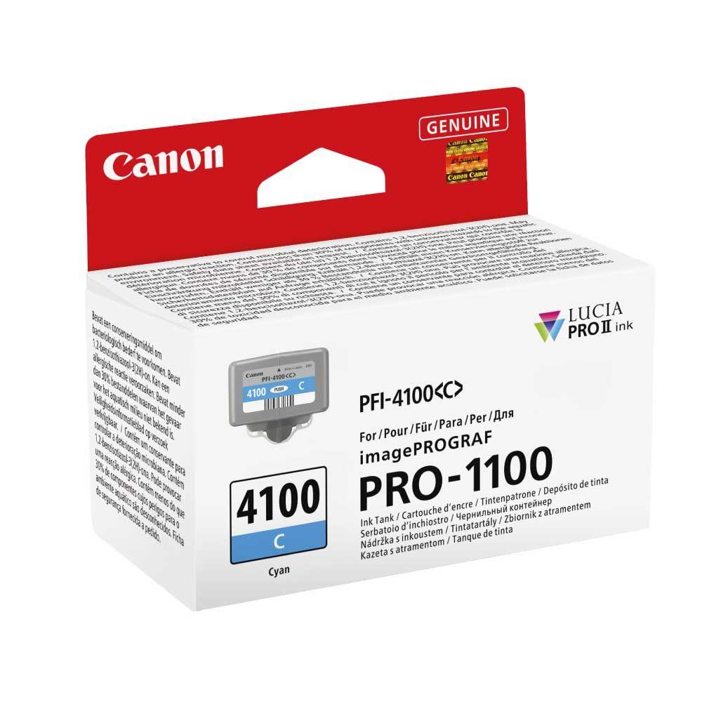 Canon Inkjet Ink PFI4100C Cyan (6778C001) (CANPFI-4100C)