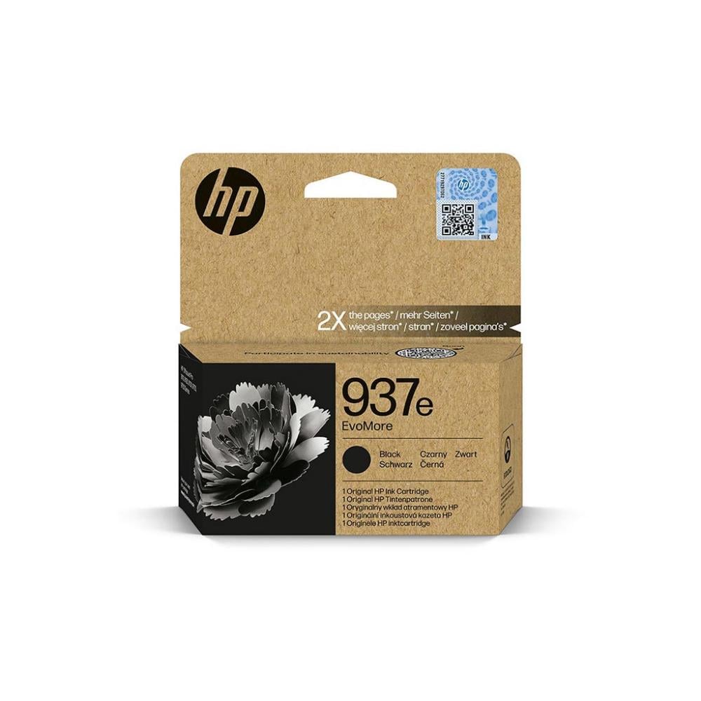 HP Inkjet Ink No.937e Black (4S6W9NE)