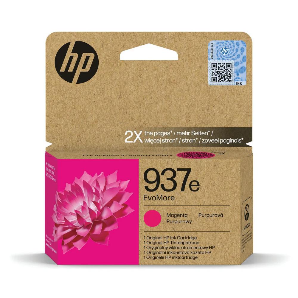HP Inkjet Ink No.937e Magenta (4S6W7NE) (HP4S6W7NE)