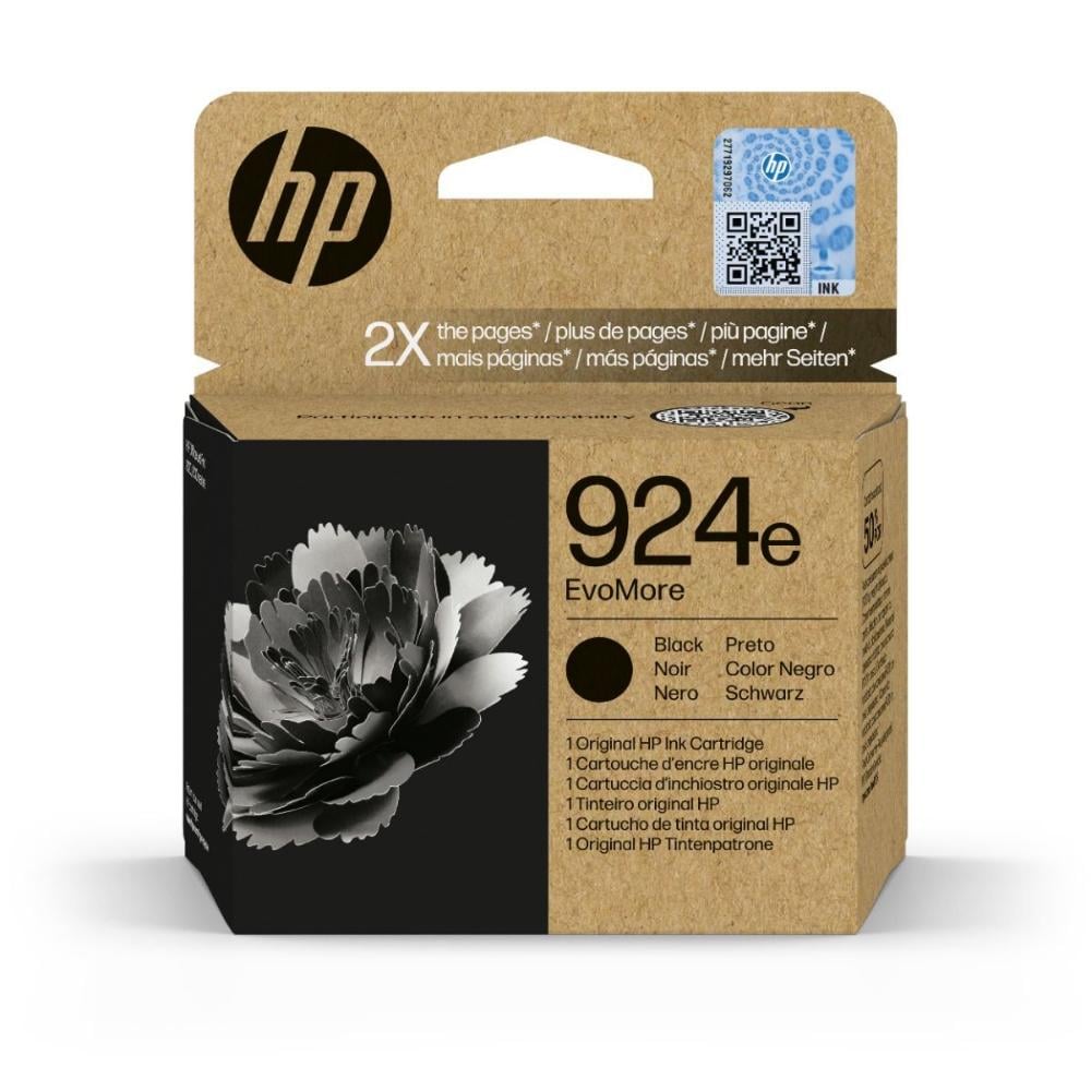 HP Inkjet Ink No.924e Black (4K0V0NE) (HP4K0V0NE)