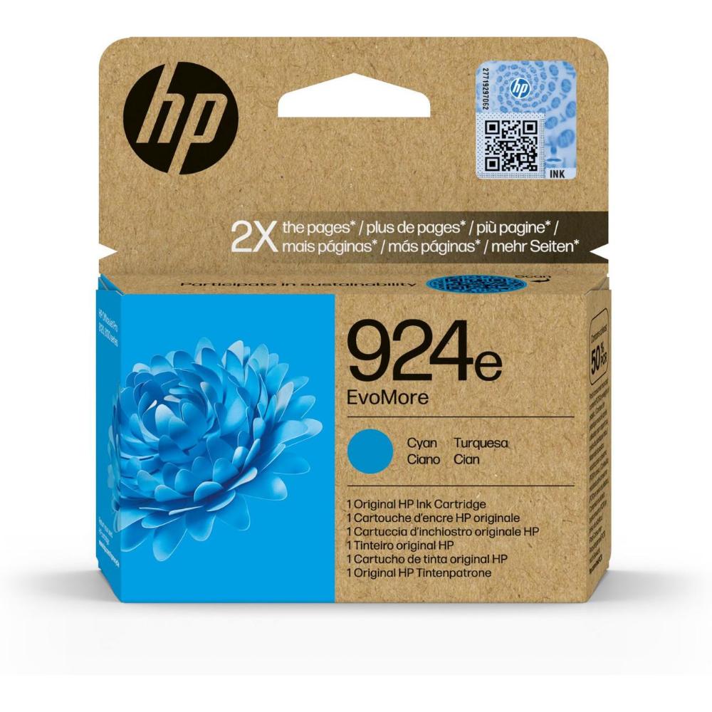 HP Inkjet No.924e Cyan Ink (4K0U7NE) (HP4K0U7NE)