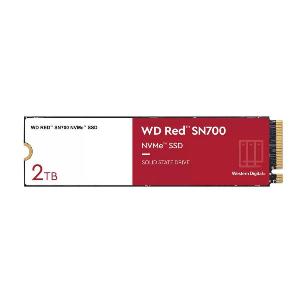 Western Digital SSD Red SN700 NVMe NAS 2TB, M.2 2280/M-Key/PCIe 3.0 x4 (WDS200T1R0C)