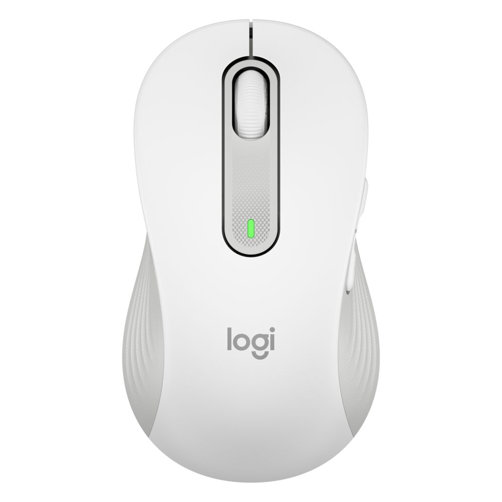 LOGITECH Mouse Wireless M650 Large White Left Hand