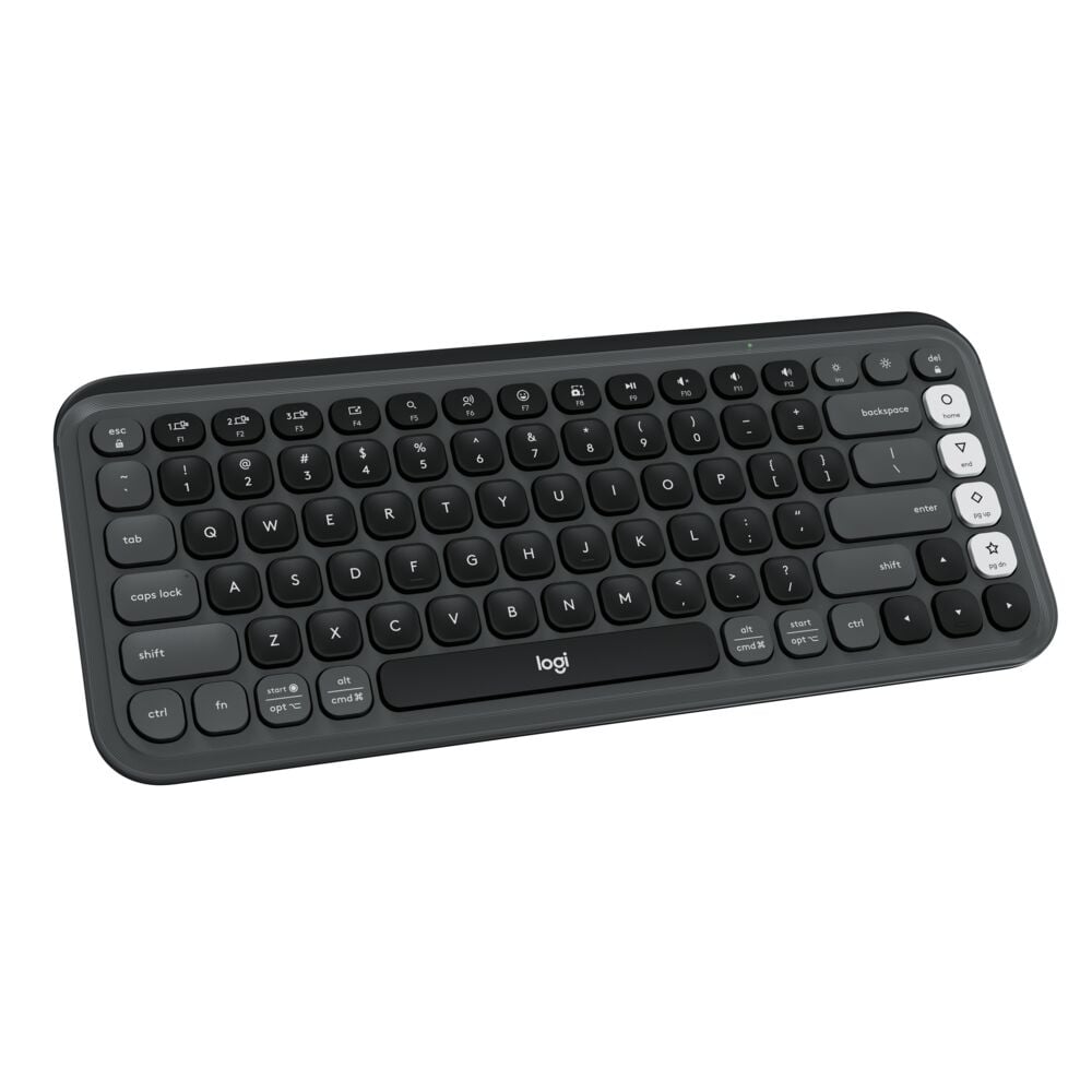 LOGITECH Keyboard Bluetooth POP ICON Keys Graphite