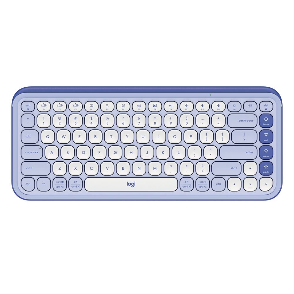 LOGITECH Keyboard Bluetooth POP ICON Keys Lilac