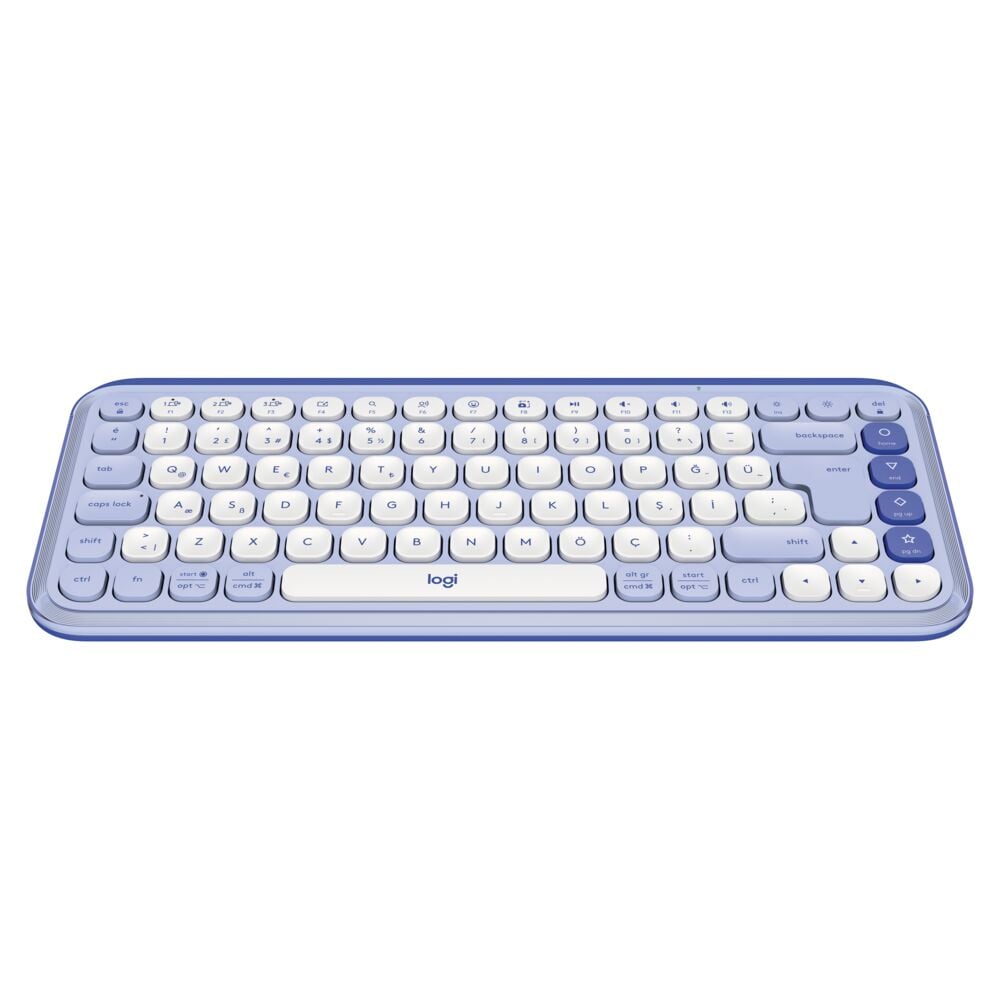 LOGITECH Keyboard Bluetooth POP ICON Keys Lilac