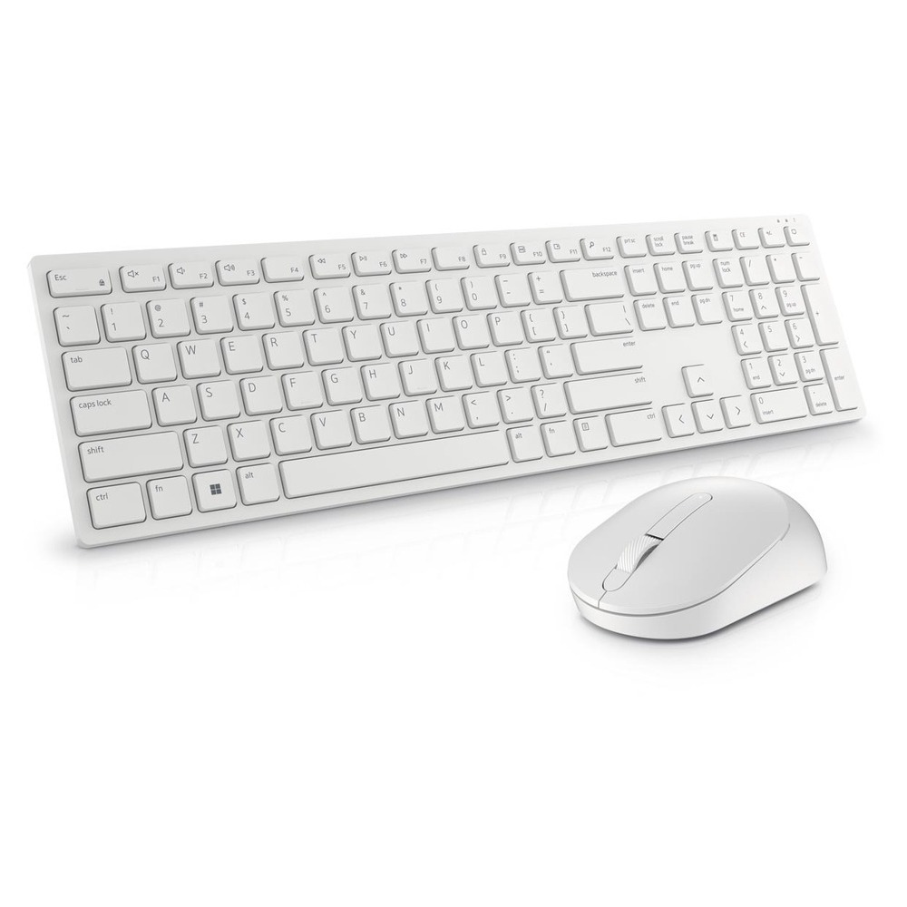 DELL Pro Keyboard and Mouse KM5221W Greek Wireless WHITE