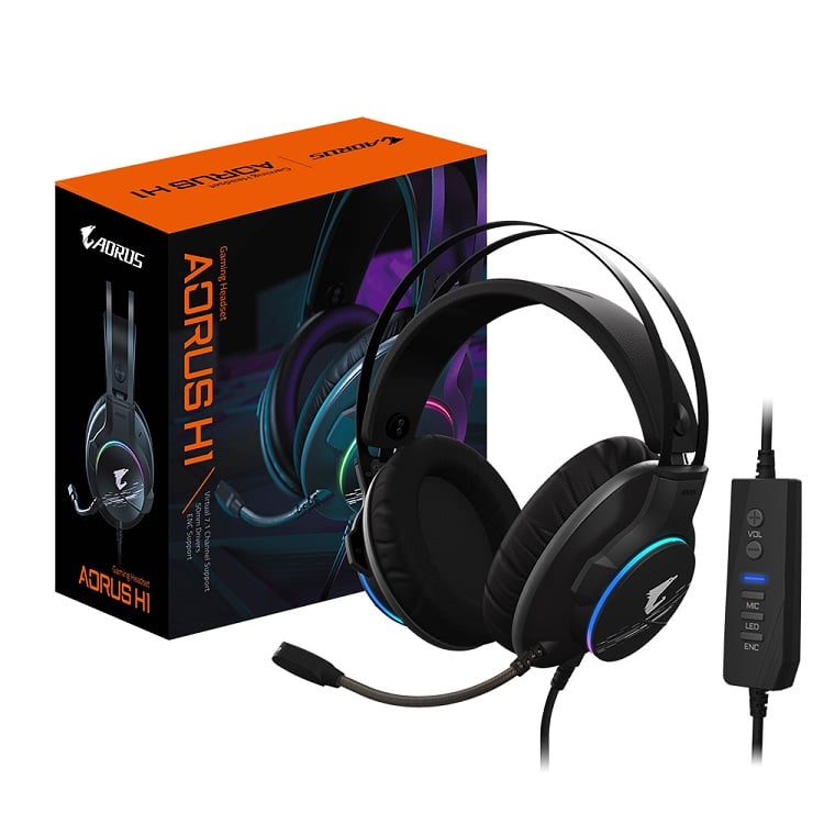GIGABYTE GAMING HEADSET GP-AORUS H1